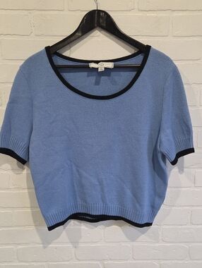 St John Sport Knit Crop Sweater